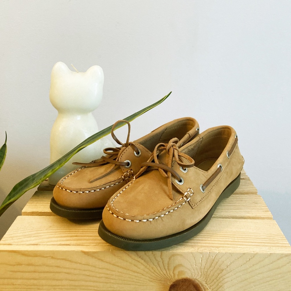 Tan Boat Shoes